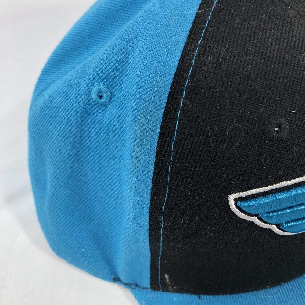 Wonder Woman Six Flags Hat Cap Souvenir Snapback Baseball Black Blue Adjustable - Picture 4 of 16